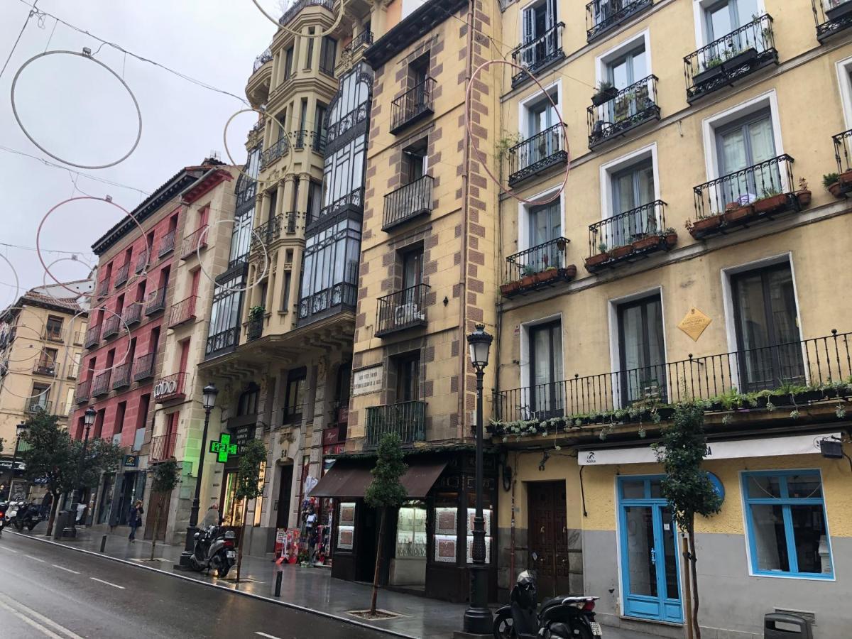 Mayor Calle, Alojate En El Centro Historico De Madrid, Junto A Plaza Mayor Y Mercado De San Miguel, Edificio Historico 3Er Piso Sin Ascensor Extérieur photo